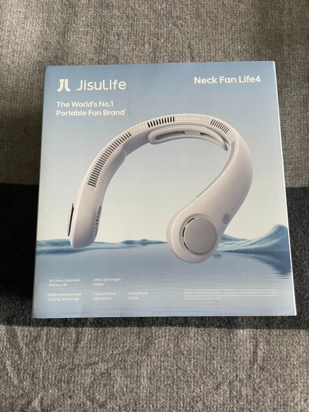 JISULIFE Portable Neck Fan NWT